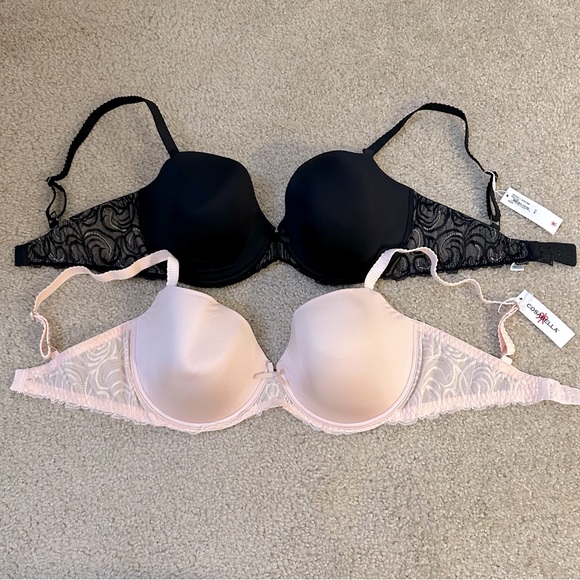 NWT Cosabella Evolved T-shirt Bras 36DD, lot of 2 - Picture 1 of 6